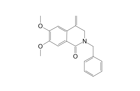N-Benzyl-3-methylene-4,5-dimethoxybenzo[4,5-a]piperidin-6-one