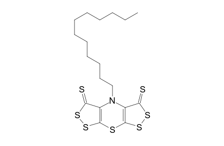 4-Laurylbis[1,2]dithiolo[3,4-b:4',3'-e][1,4]thiazine-3,5-dithione