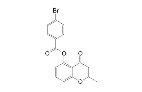 4-bromobenzoic acid (4-keto-2-methyl-chroman-5-yl) ester