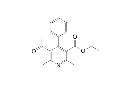 Ethyl 5-acetyl-2,6-dimethyl-4-phenylpyridine-3-carboxylate