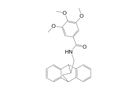 3,4,5-trimethoxy-N-{tetracyclo[6.6.2.0(2,7).0(9,14)]hexadeca-2,4,6,9(14),10,12-hexaen-15-ylmethyl}benzamide