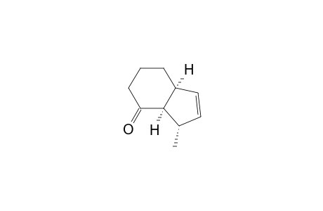 4H-Inden-4-one, 3,3a,5,6,7,7a-hexahydro-3-methyl-, (3.alpha.,3a.alpha.,7a.alpha.)-