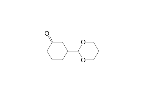 3-(1,3-dioxan-2-yl)-1-cyclohexanone