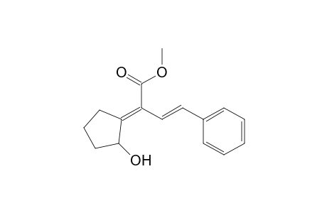 Methyl (2E,3E)-2-(2-hydroxycyclopentylidene)-4-phenylbut-3-enoate