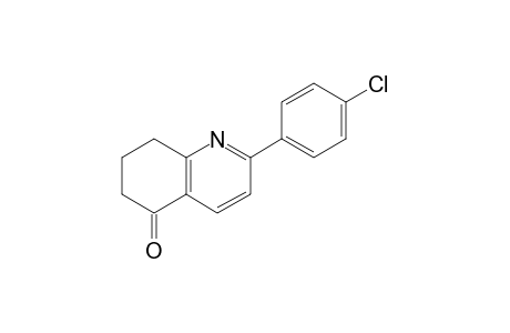 2-(4-Chlorophenyl)-7,8-dihydro-6H-quinolin-5-one