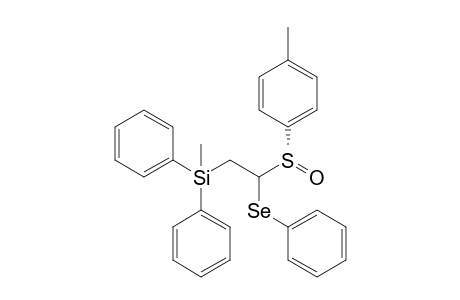 Methyl-diphenyl-[2-(phenylseleno)-2-[(S)-p-tolylsulfinyl]ethyl]silane