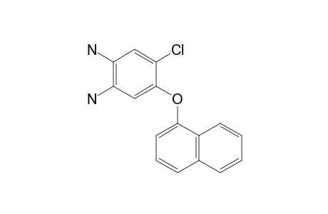4-CHLORO-5-(1-NAPHTHYLOXY)-1,2-PHENYLENEDIAMINE