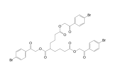 1,4,7-heptanetricarboxylic acid, tris(p-bromophenacyl) ester