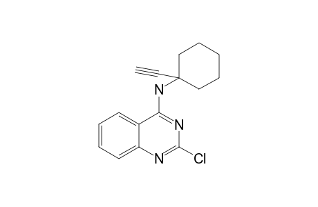 2-CHLORO-4-(N-1-ETHINYLCYClOHEXYL)-QUINAZOLINE