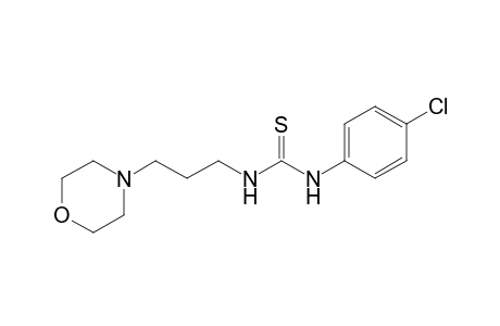 1-(p-chlorophenyl)-3-(3-morpholinopropyl)-2-thiourea