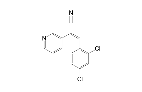3-Pyridineacetonitrile, alpha-[(2,4-dichlorophenyl)methylene]-