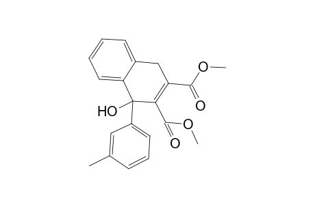 Dimethyl 1-hydroxy-1-(3-methylphenyl)-1,4-dihydro-2,3-naphthalenedicarboxylate