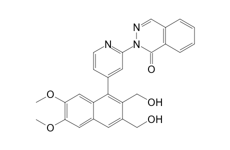 2,3-Bis(hydroxymethyl)-6,7-dimethoxy-1-[2-2(1H)-phthalazinon-2-yl)-4-pyridyl]naphthalene