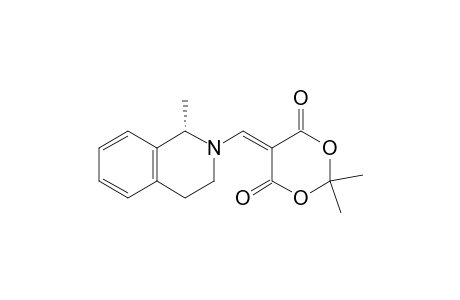 1,3-Dioxane-4,6-dione, 5-[(3,4-dihydro-1-methyl-2(1H)-isoquinolinyl)methylene]-2,2-dimethyl-, (S)-