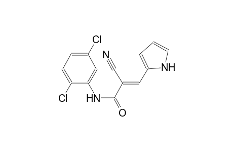 (2E)-2-cyano-N-(2,5-dichlorophenyl)-3-(1H-pyrrol-2-yl)-2-propenamide