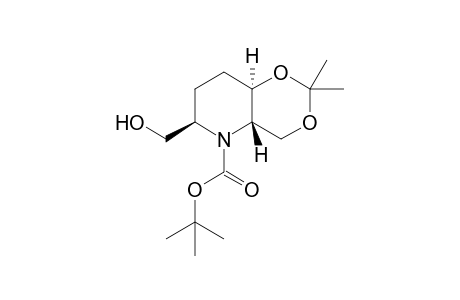 (4aS,6R,8aR)-2,2-dimethyl-6-methylol-4,4a,6,7,8,8a-hexahydro-[1,3]dioxino[5,4-b]pyridine-5-carboxylic acid tert-butyl ester