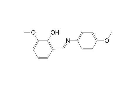 phenol, 2-methoxy-6-[(E)-[(4-methoxyphenyl)imino]methyl]-