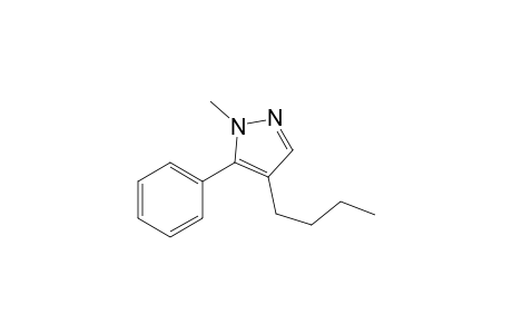 4-Butyl-1-methyl-5-phenylpyrazole