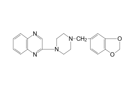 2-(4-PIPERONYL-1-PIPERAZINYL)QUINOXALINE