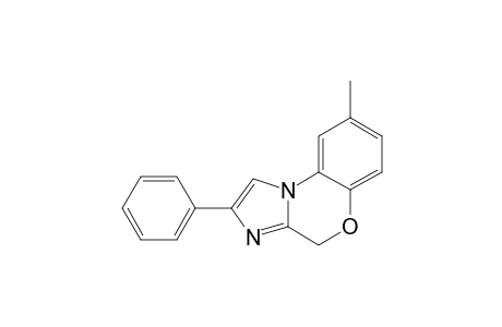 8-METHYL-2-PHENYL-4H-IMIDAZO-[2,1-C]-BENZOXAZINE