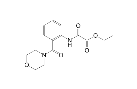 acetic acid, [[2-(4-morpholinylcarbonyl)phenyl]amino]oxo-, ethyl ester