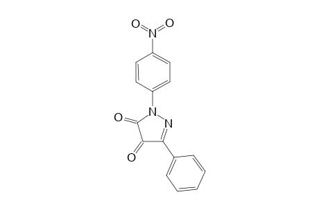 2-(4-nitrophenyl)-5-phenyl-2-pyrazoline-3,4-quinone