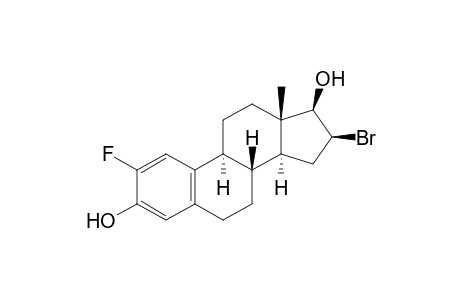 (8R,9S,13S,14S,16S,17R)-16-bromanyl-2-fluoranyl-13-methyl-6,7,8,9,11,12,14,15,16,17-decahydrocyclopenta[a]phenanthrene-3,17-diol