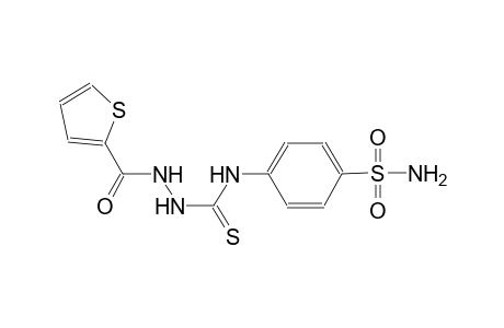 N-[4-(aminosulfonyl)phenyl]-2-(2-thienylcarbonyl)hydrazinecarbothioamide