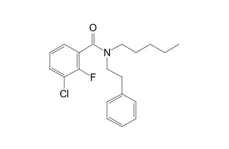 Benzamide, 3-chloro-2-fluoro-N-(2-phenylethyl)-N-pentyl-