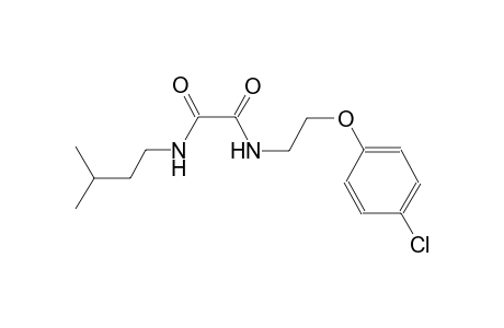 N~1~-[2-(4-chlorophenoxy)ethyl]-N~2~-isopentylethanediamide