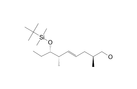 [2S,(4E),6S,7S]-7-[[TERT.-BUTYL-(DIMETHYL)-SILYL]-OXY]-2,6-DIMETHYL-NON-4-EN-1-OL