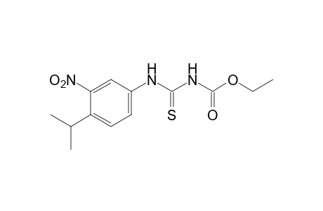 4-(3-nitro-p-cumenyl)-3-thioallophanic acid, ethyl ester