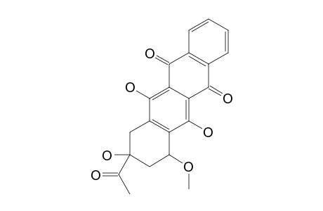 4-DEMETHOXY-7-O-METHYL-EPI-DAUNOMYCINONE