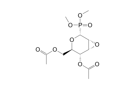 DIMETHYL-4,6-DI-O-ACETYL-2,3-ANHYDRO-ALPHA-D-ALLOPYRANOSYLPHOSPHONATE