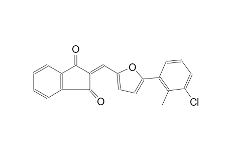1H-indene-1,3(2H)-dione, 2-[[5-(3-chloro-2-methylphenyl)-2-furanyl]methylene]-