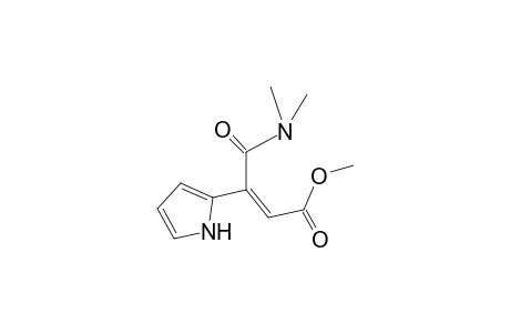 Methyl (Z)-3-[(N,N-dimethylamino)carbonyl]-3-(pyrrol-2'-yl)propenoate