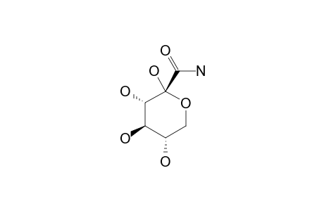 C-(1-HYDROXY-BETA-D-XYLOPYRANOSYL)-FORMAMIDE