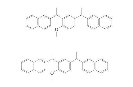 2-(1-(4-METHOXY-3-(1-(2-NAPHTHYL)-ETHYL)-PHENYL)-ETHYL)-NAPHTHALENE