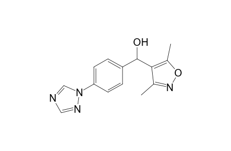 (3,5-Dimethylisoxazol-4-yl)[4-(1H-1,2,4-triazol-1-yl)phenyl]methanol