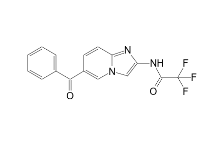 2,2,2-tris(fluoranyl)-N-[6-(phenylcarbonyl)imidazo[1,2-a]pyridin-2-yl]ethanamide