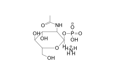 2-ACETAMIDO-2-DEOXY-ALPHA-D-GLUCOPYRANOSYLPHOSPHATE, AMMONIUM SALT