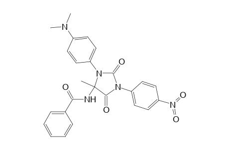 4-Imidazolidinecarboxamide, 3-[4-(dimethylamino)phenyl]-4-methyl-1-(4-nitrophenyl)-2,5-dioxo-N-phenyl-