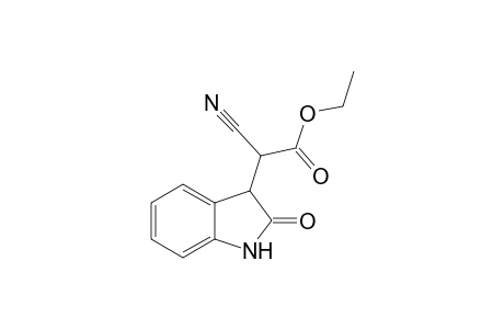 Ethyl 2-cyno-2-(2-oxo-2,3-dihydro-1H-3-indolyl)acetate
