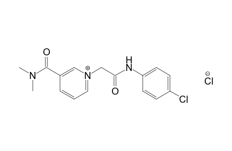 1-{[(p-chlorophenyl)carbamoyl]methyl}-3-(dimethylcarbamoyl)pyridinium chloride