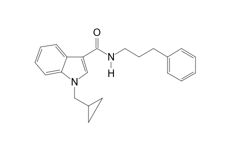 1-(Cyclopropylmethyl)-N-(3-phenylpropyl)-1H-indole-3-carboxamide