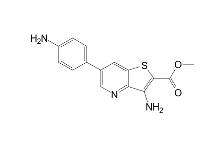 Methyl 3-amino-6-(4-aminophenyl)thieno[3,2-b]pyridine-2-carboxylate