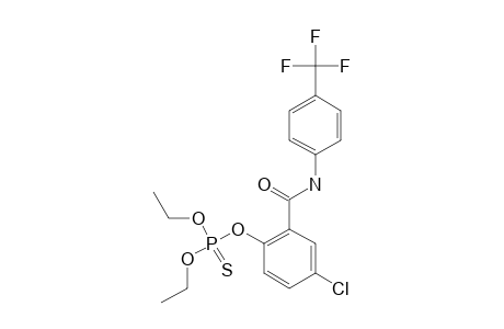 O-[4-CHLORO-2-[[4-(TRIFLUOROMETHYL)-PHENYL]-CARBAMOYL]-PHENYL]-O,O-DIETHYL-PHOSPHOROTHIOATE