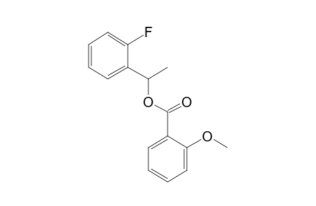 2-Methoxybenzoic acid, 2-fluoro-.alpha.-methylbenzyl ester