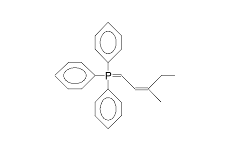 Z-(3-Methyl-2-pentenylidene)-triphenyl-phosphorane