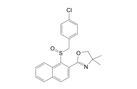 2-[1-(4-chlorobenzyl)sulfinyl-2-naphthyl]-4,4-dimethyl-2-oxazoline